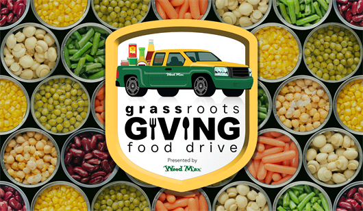 grassroots giving food drive